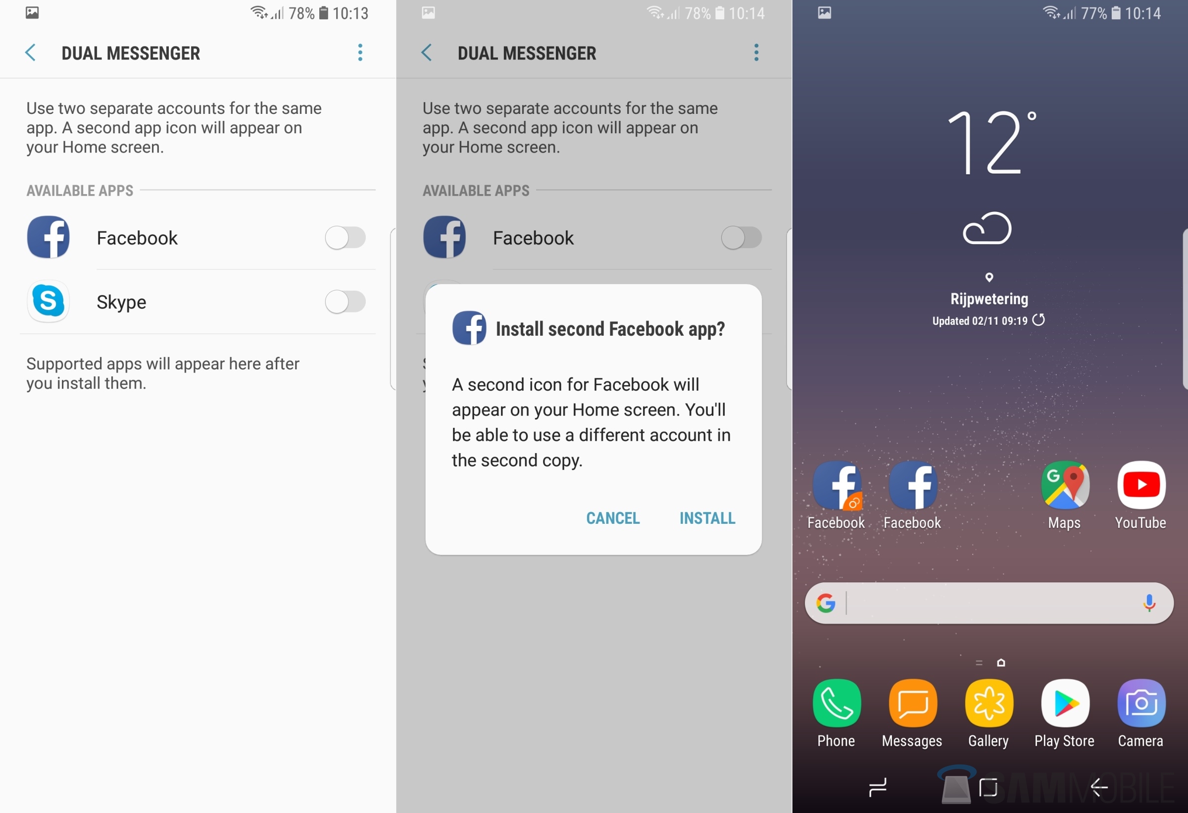 2400x1642 What's New With Android Oreo Part Dual Messenger Is Now