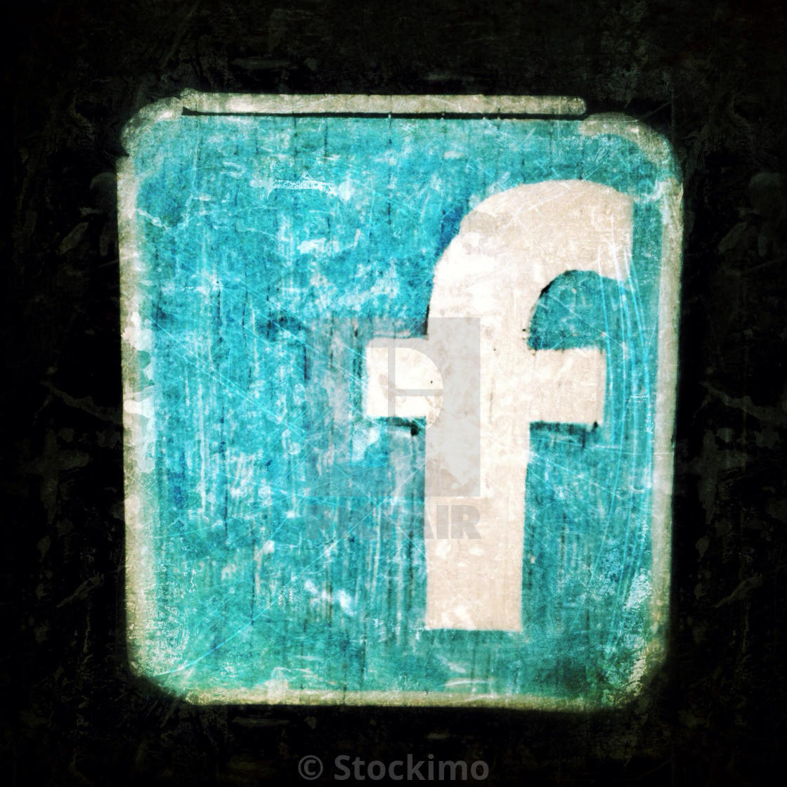 1120x1120 Painted Facebook Icon