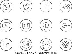 254x194 Facebook Logo Posters And Art Prints Barewalls