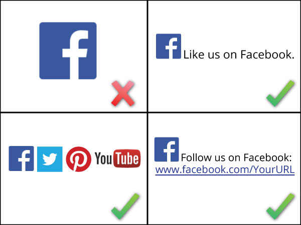 600x450 Facebook Icon For Print