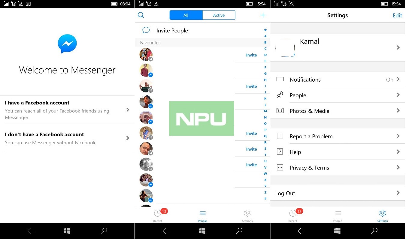 1352x800 How To Facebook Messenger Beta On Windows Mobile