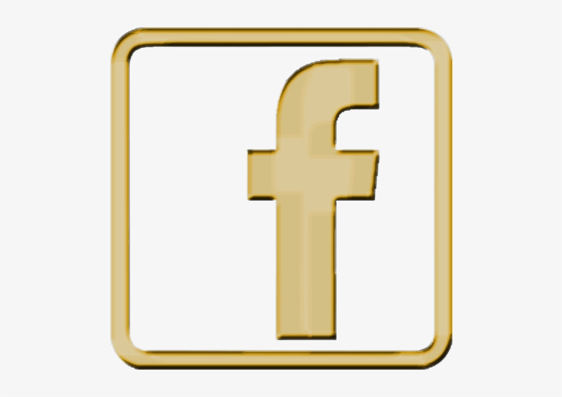 Facebook Icon Gold At Collection Of Facebook Icon