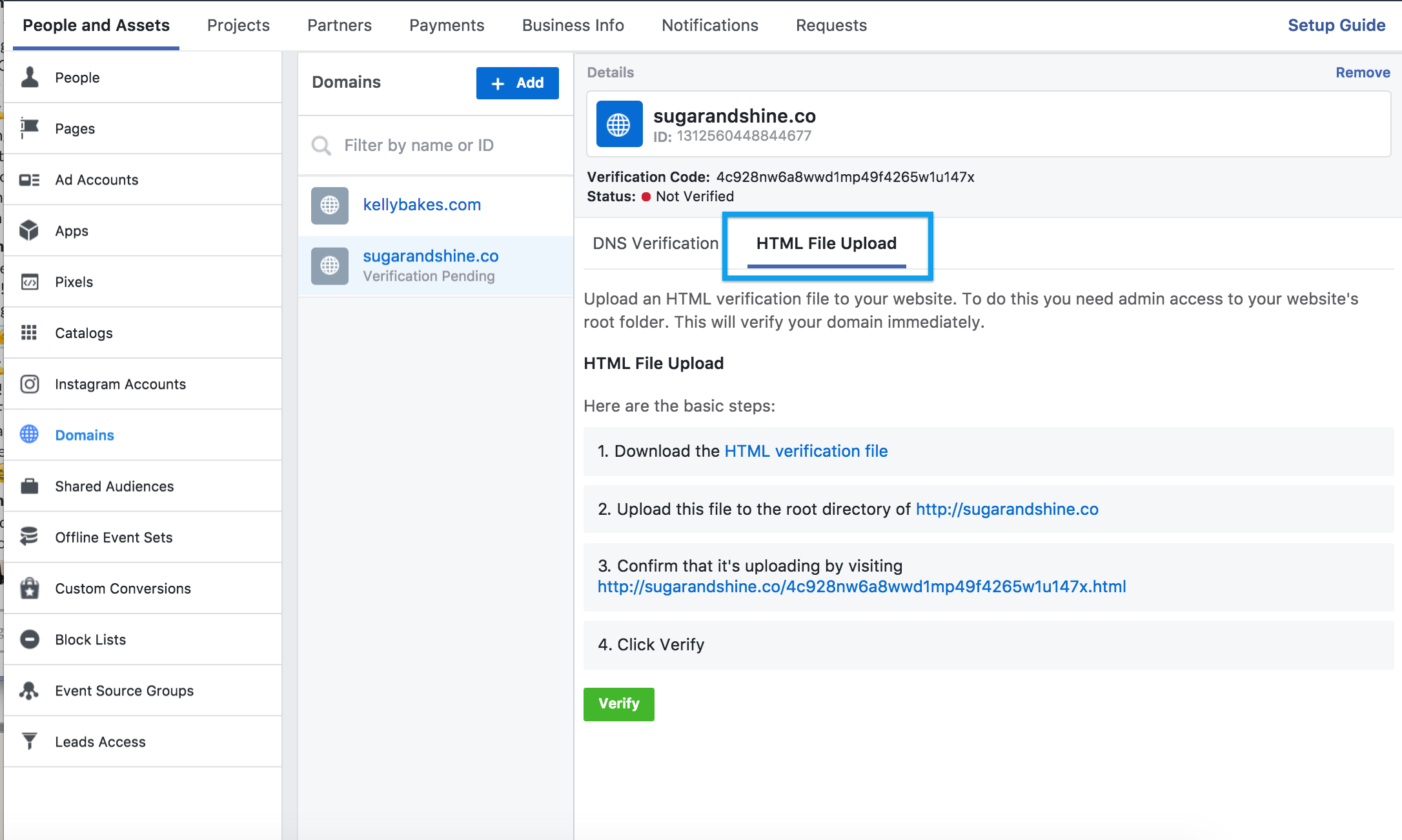Publish Facebook Domain Verification 2172x1302 Publish Facebook Domain Verification