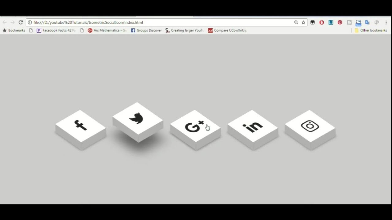 Social Media Icons Icon Hover Effects Html Css Icon Hover 1280x720 Social Media Icons Icon Hover Effects Html Css Icon Hover