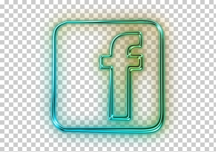 728x512 Facebook Logo Icon, Cool Transparent Background, Green Facebook