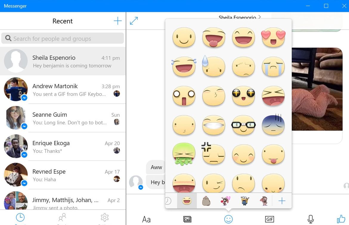 1171x755 Facebook Messenger App Download For Windows Desktop Pc
