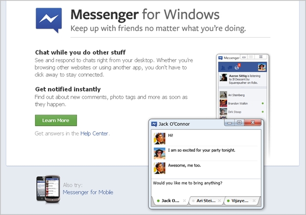 600x422 Facebook Messenger For Windows Now Available For Download
