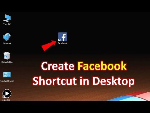 480x360 How To Create Facebook Shortcut In Desktop On Windows