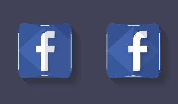 575x338 Free Creative Facebook Logo Icon