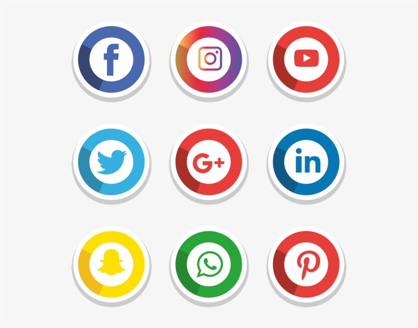 820x643 Social Media Icons Set