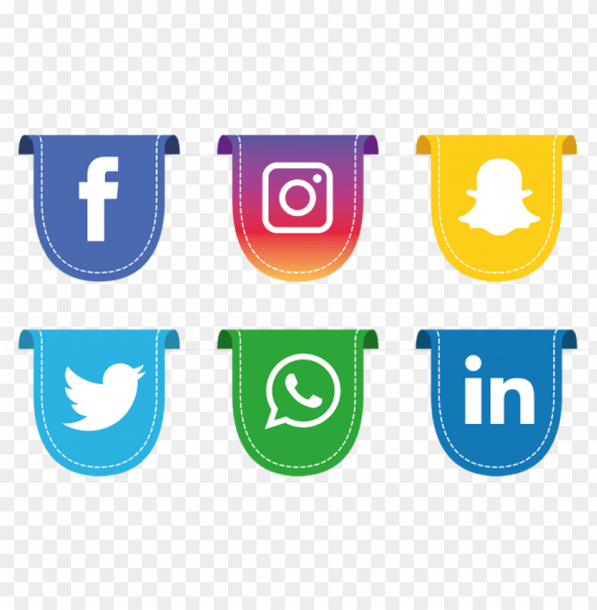 840x859 Social Media Icons Set, Social, Media, Icon
