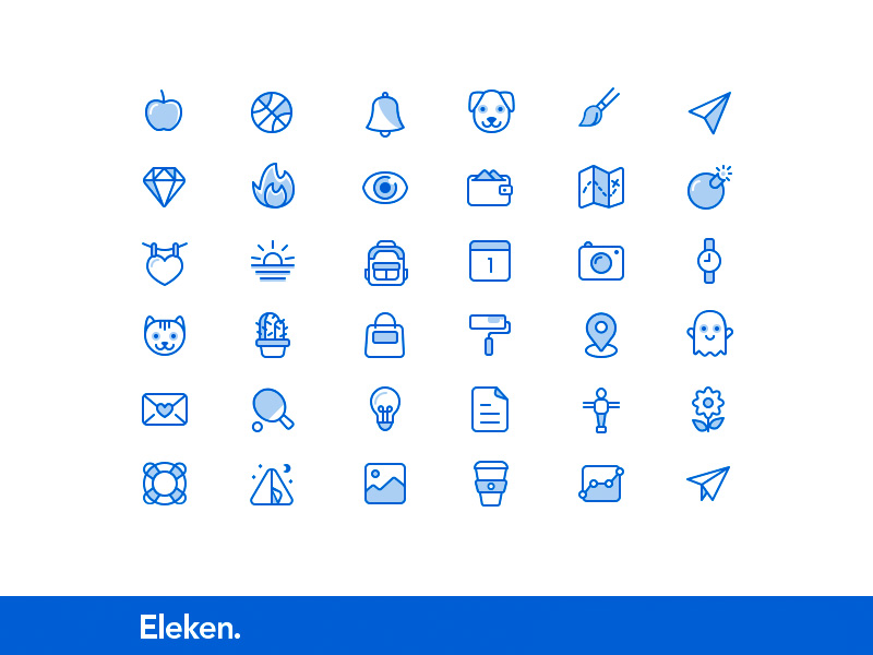 800x600 Facebook Icon Set