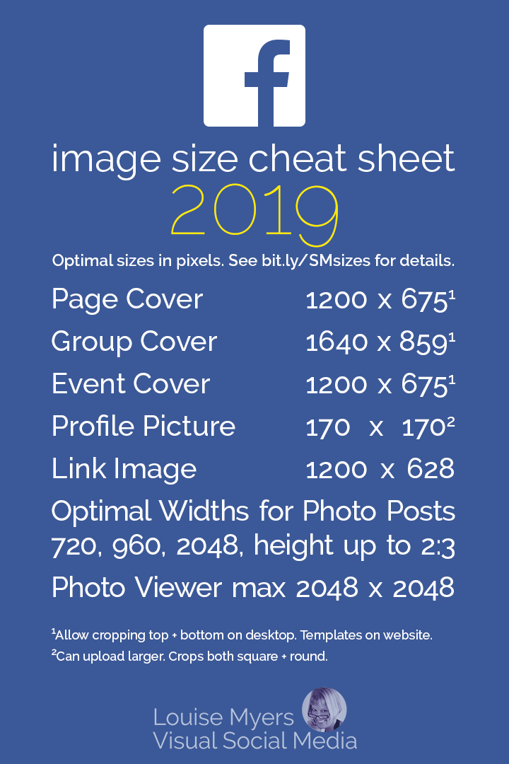 Social Media Cheat Sheet Must Have Image Sizes! 720x1080 Social Media Cheat Sheet Must Have Image Sizes!