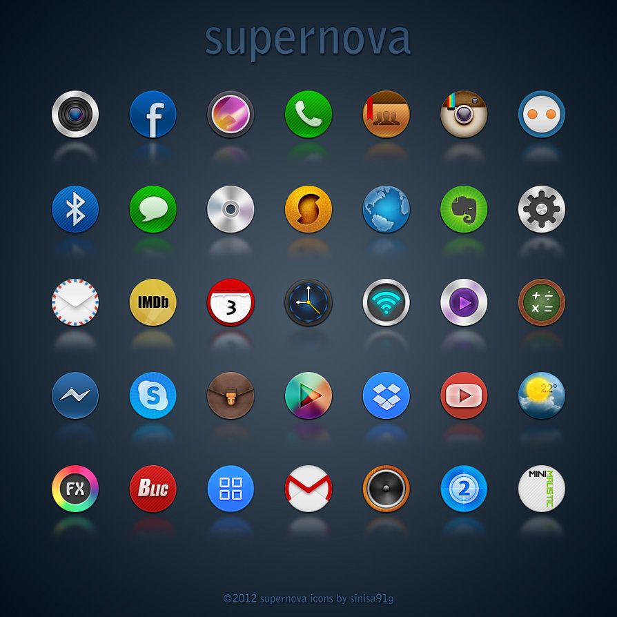 Supernova Icon Pack For Adnroid Phones Or Iphone Icon Size Is 894x894 Supernova Icon Pack For Adnroid Phones Or Iphone Icon Size Is