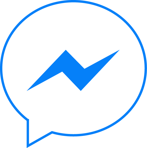 597x600 Facebook Messenger Icon Vector