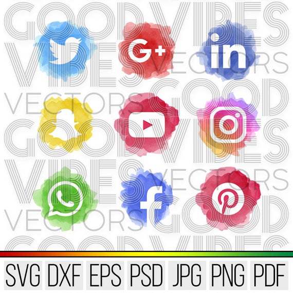 570x570 Social Media Icons Social Media Icon Pack Facebook Etsy