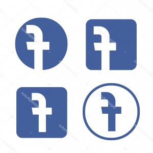 Facebook Icon Template at Vectorified.com | Collection of Facebook Icon ...