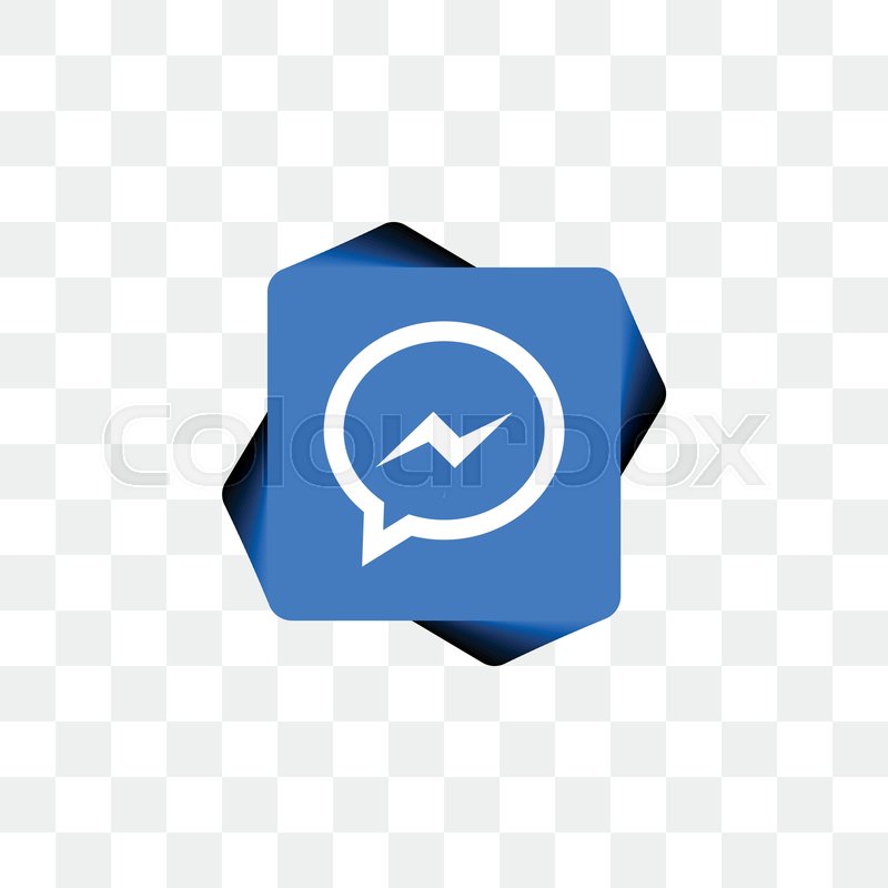 800x800 Facebook Messenger Social Media Editorial Vector Colourbox