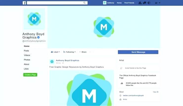 740x431 Page Templates Facebook Ad Design Template Facebook Design