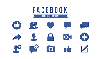 348x202 Powerpoint Facebook Template Ppt