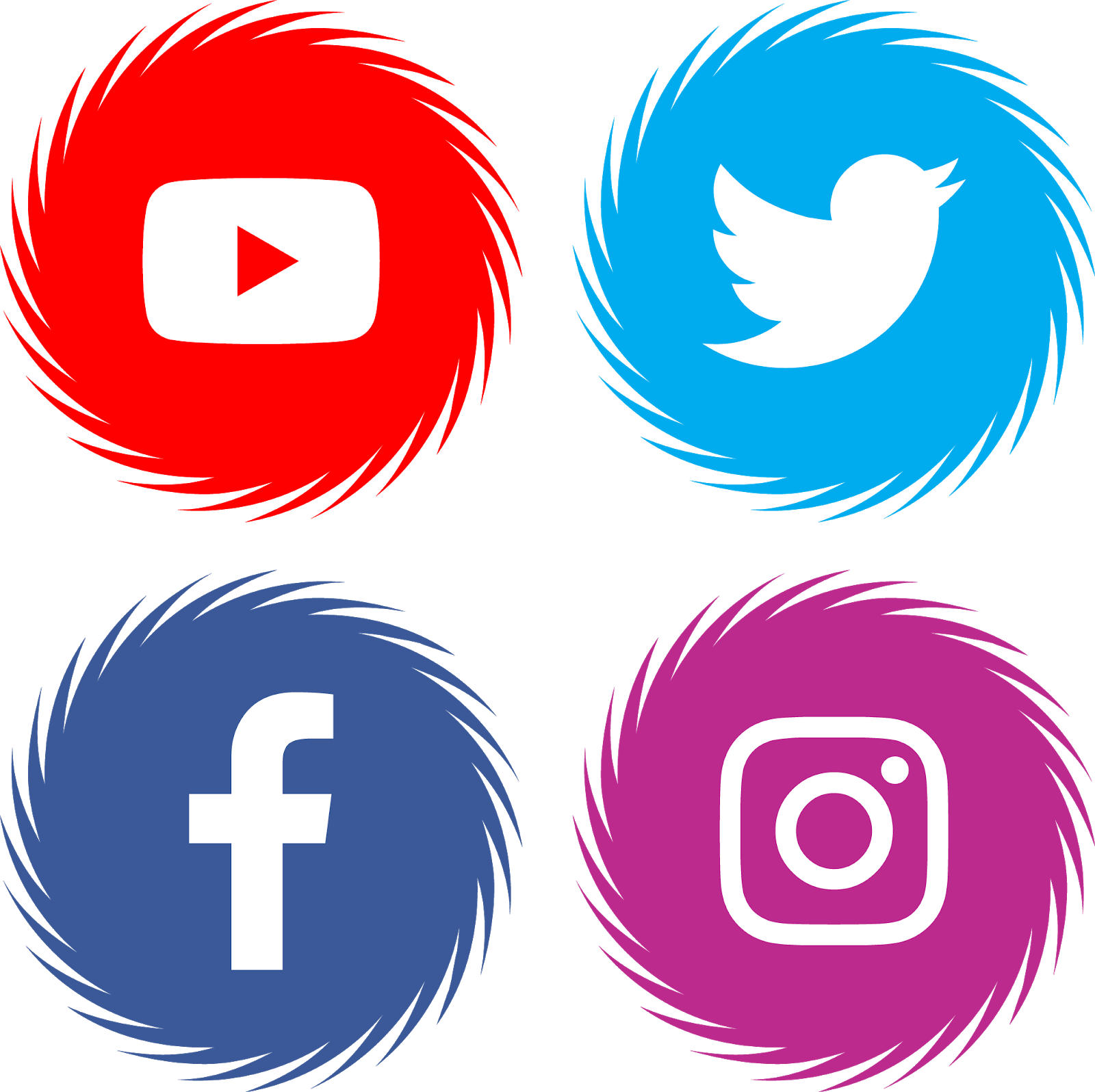 Facebook Twitter Instagram Youtube Icons Download Color 1600x1596 Facebook Twitter Instagram Youtube Icons Download Color