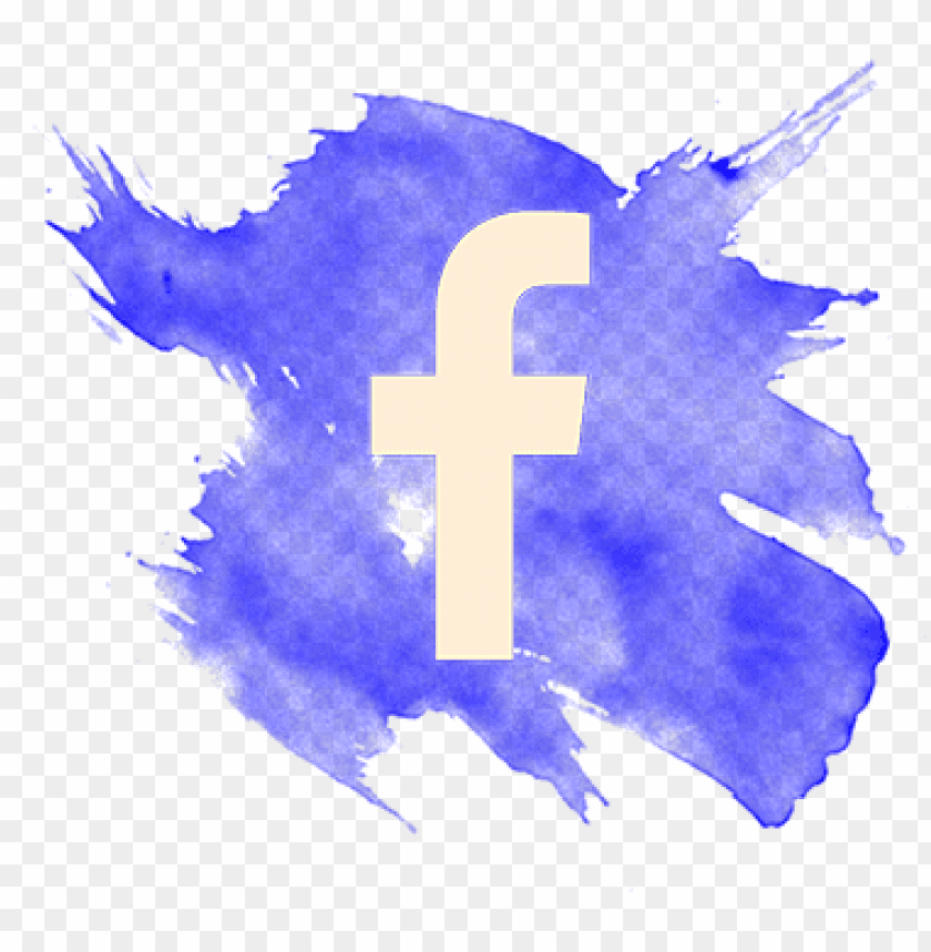 Watercolor Facebook Logo Png Image With Transparent Background 840x859 Watercolor Facebook Logo Png Image With Transparent Background