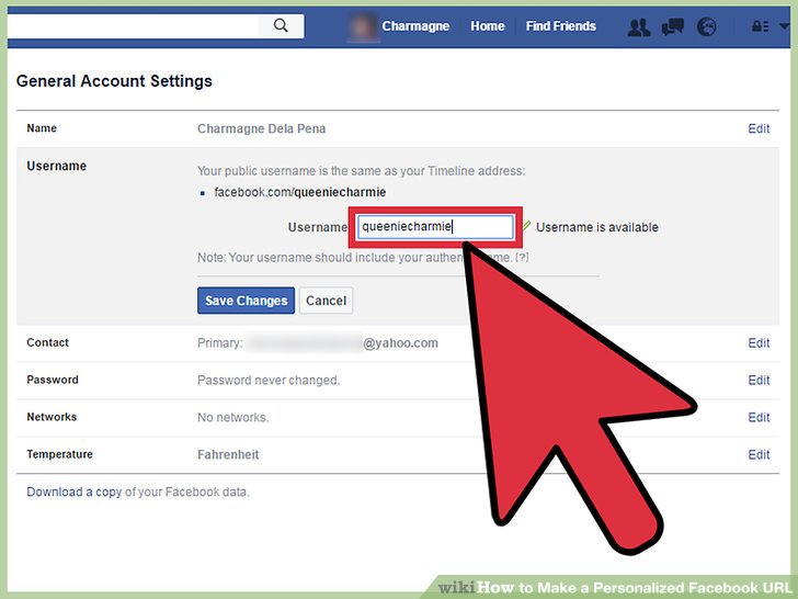 How To Make A Personalized Facebook Url 728x546 How To Make A Personalized Facebook Url