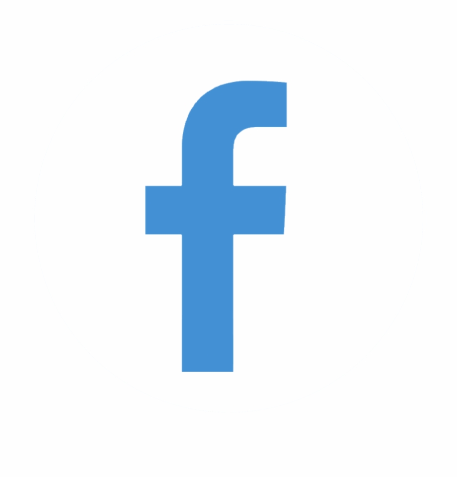 920x960 Facebook Icon White Round Transparent
