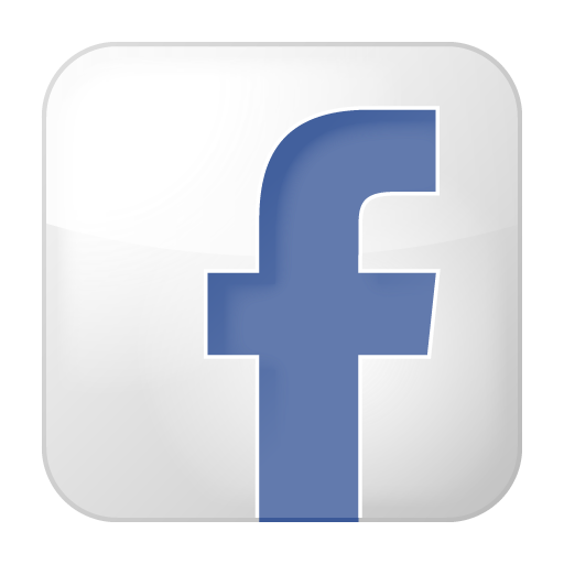 512x512 Facebook, Fb, Network, Social, White Icon