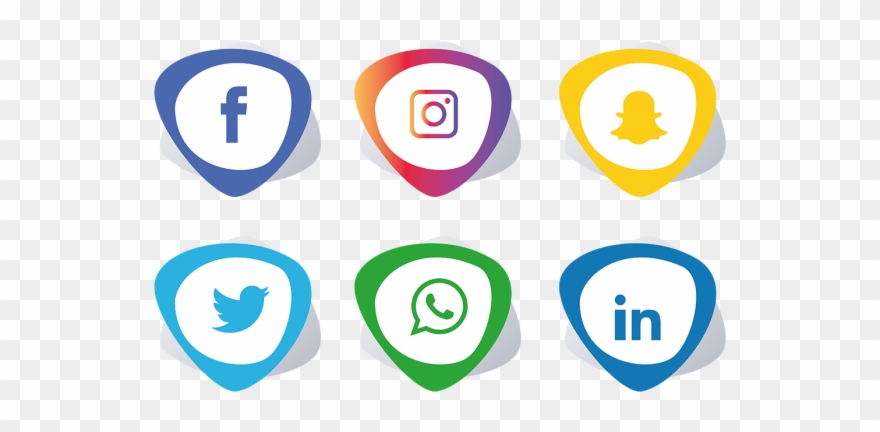 880x432 Social Media Icons Facebook Like And Love Buttons Png