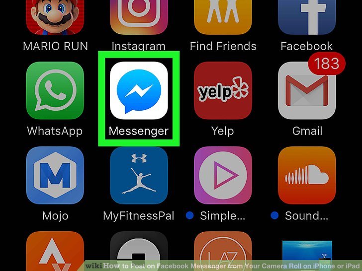 728x546 How To Post On Facebook Messenger From Your Camera Roll On Iphone