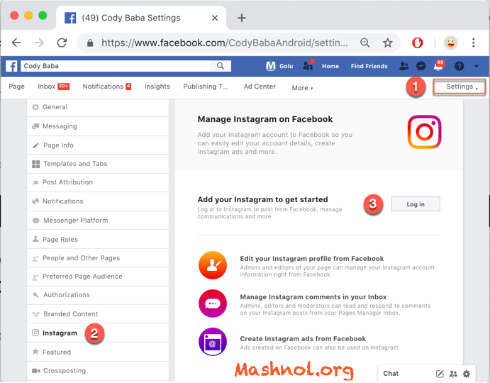 How To Link Instagram To Facebook Page 691x540 How To Link Instagram To Facebook Page