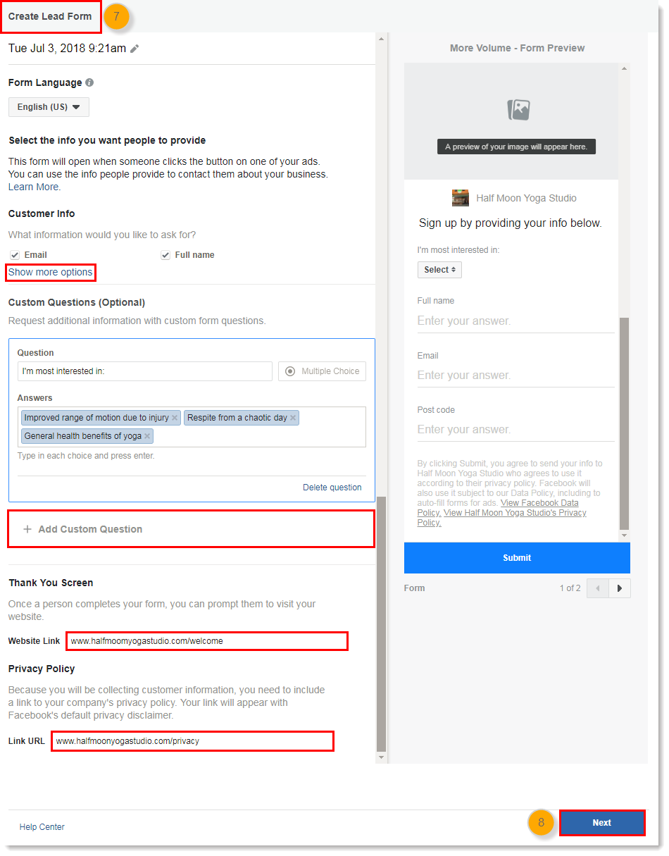 Create A Facebook Lead Ad To Target New Contacts Based On Their 950x1215 Create A Facebook Lead Ad To Target New Contacts Based On Their