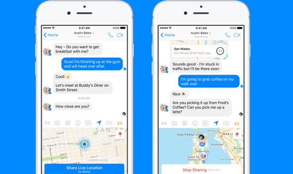 Facebook Messenger Now Lets You Share Your Location With Anyone 590x350 Facebook Messenger Now Lets You Share Your Location With Anyone