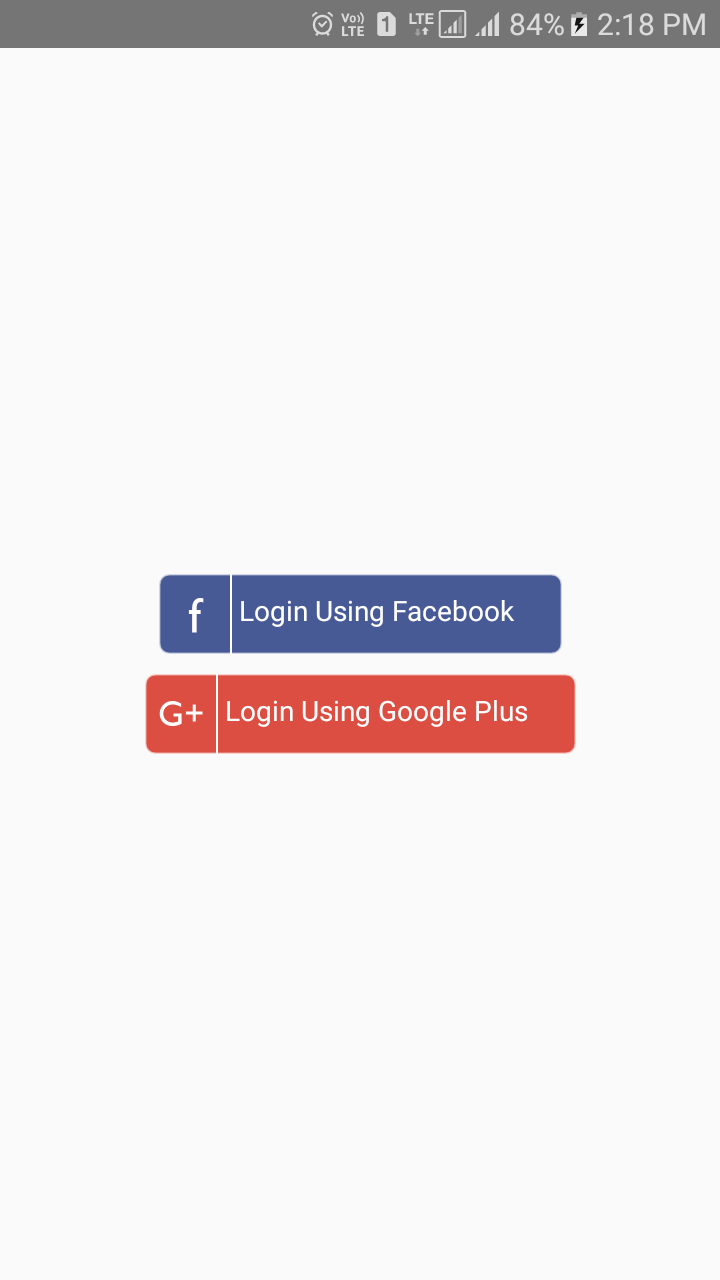 Facebook Login Icon