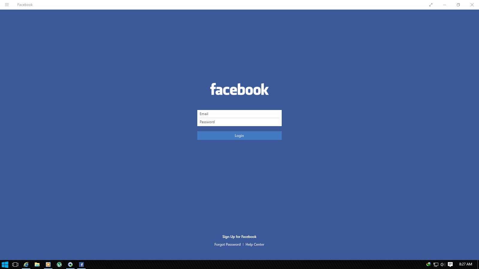 1600x900 Facebook Windows Icon