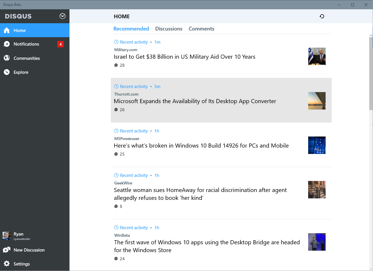 1283x933 Disqus Beta For Windows Updated With Facebook And Twitter Login