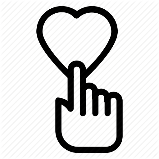 512x512 Click, Facebook, Favorite, Hand, Heart, Like, Love Icon