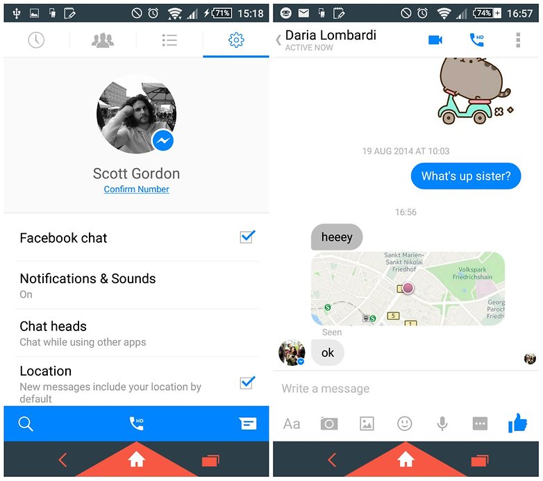 Facebook Messenger Android Icon 782x693 Facebook Messenger Android Icon