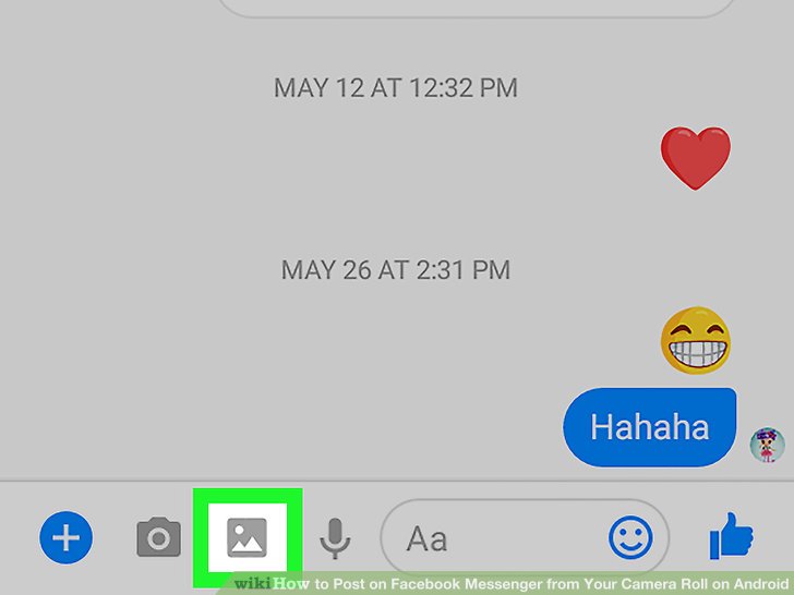 How To Post On Facebook Messenger From Your Camera Roll On Android 728x546 How To Post On Facebook Messenger From Your Camera Roll On Android