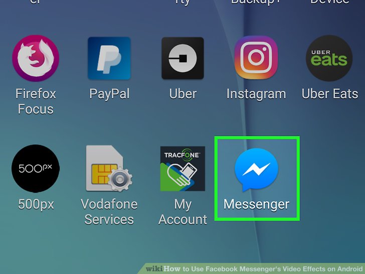 How To Use Facebook Messenger's Video Effects On Android 728x546 How To Use Facebook Messenger's Video Effects On Android
