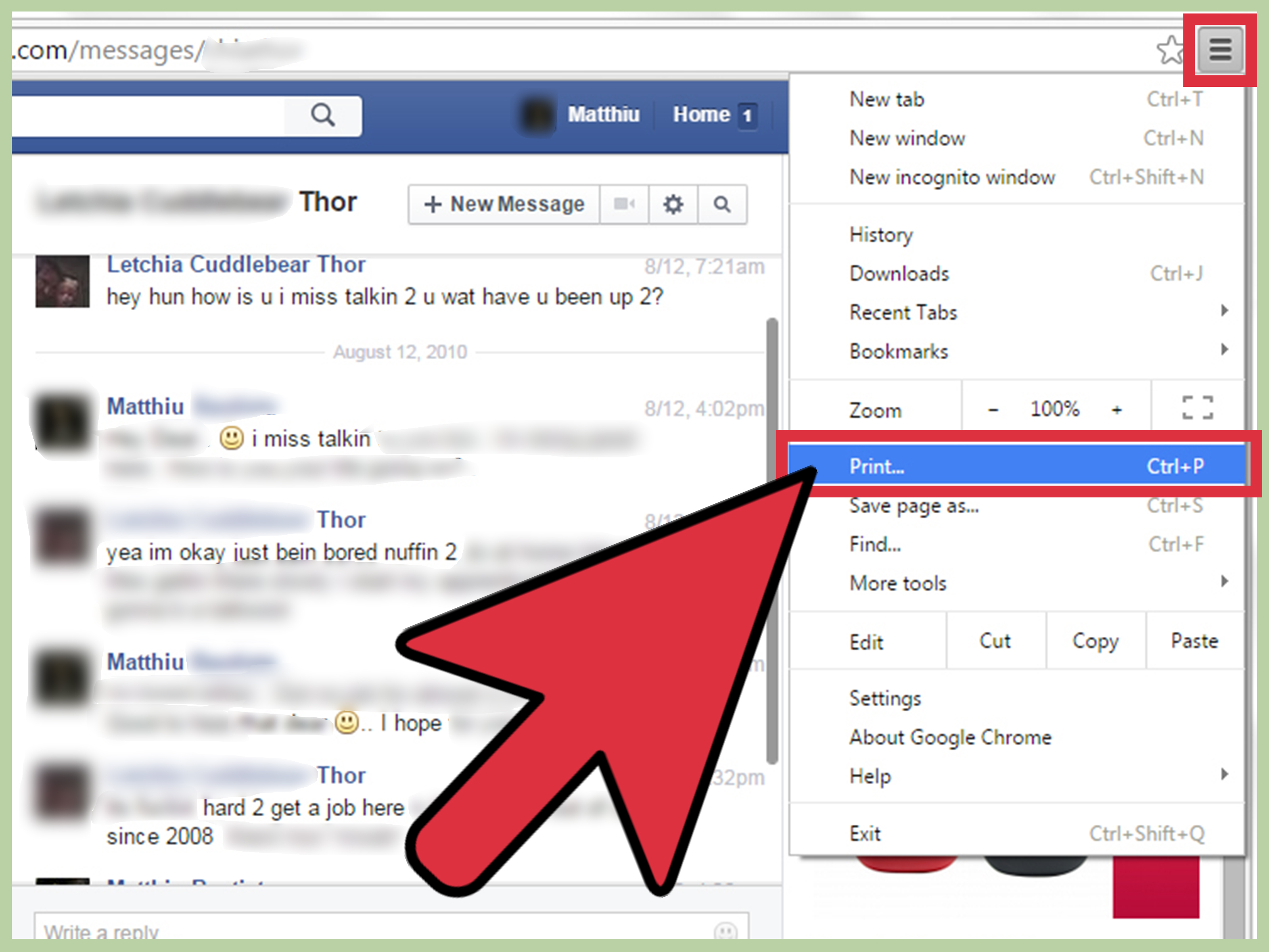 3200x2400 How To Save Facebook Messages Steps