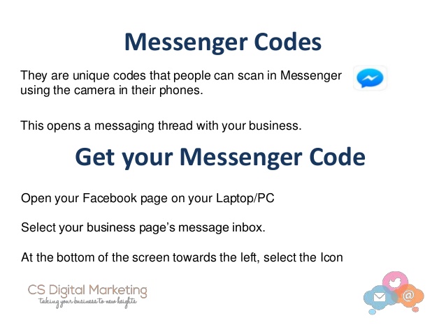 Facebook Messenger Codes, Links And Usernames 638x479 Facebook Messenger Codes, Links And Usernames
