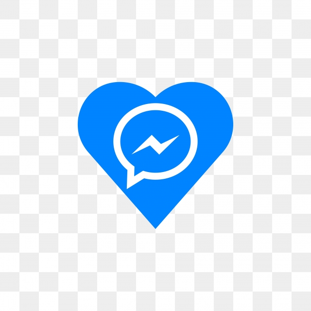 Facebook Messenger Social Media Icon Design Template Vector, Icon 640x640 Facebook Messenger Social Media Icon Design Template Vector, Icon