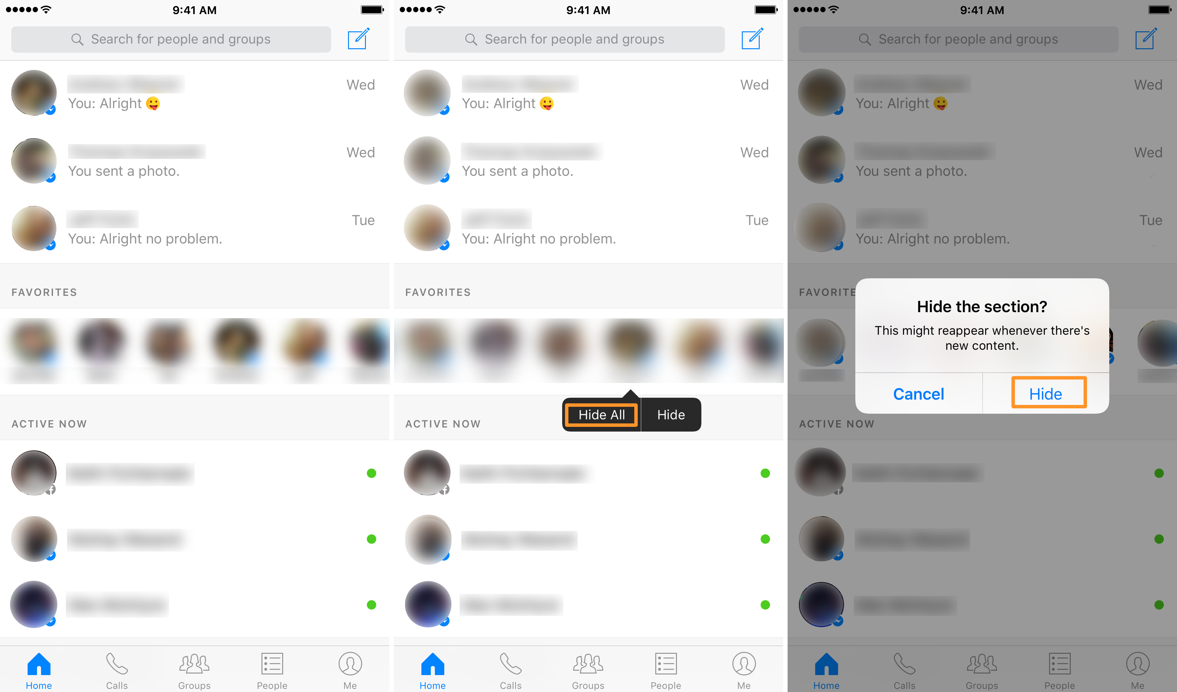 How To Hide The Favorites And Active Now Sections In Facebook 3754x2208 How To Hide The Favorites And Active Now Sections In Facebook