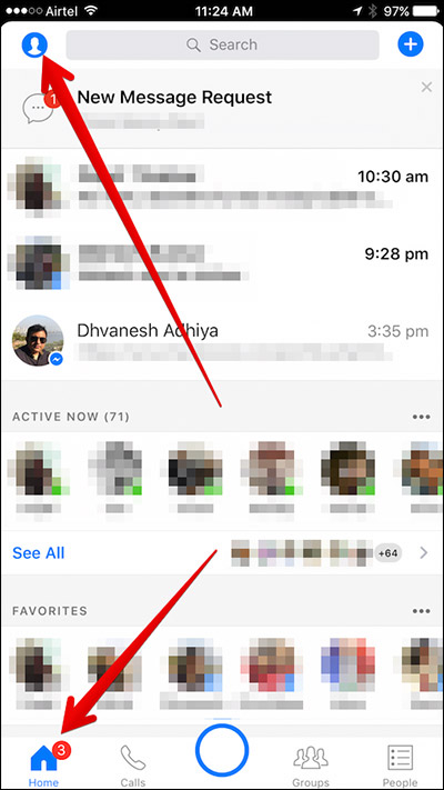 Turn Off Notification Sound In Facebook Messenger App On Iphone 400x711 Turn Off Notification Sound In Facebook Messenger App On Iphone