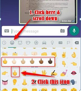 How To Get The Middle Finger Emoji On Android And Iphone 265x297 How To Get The Middle Finger Emoji On Android And Iphone