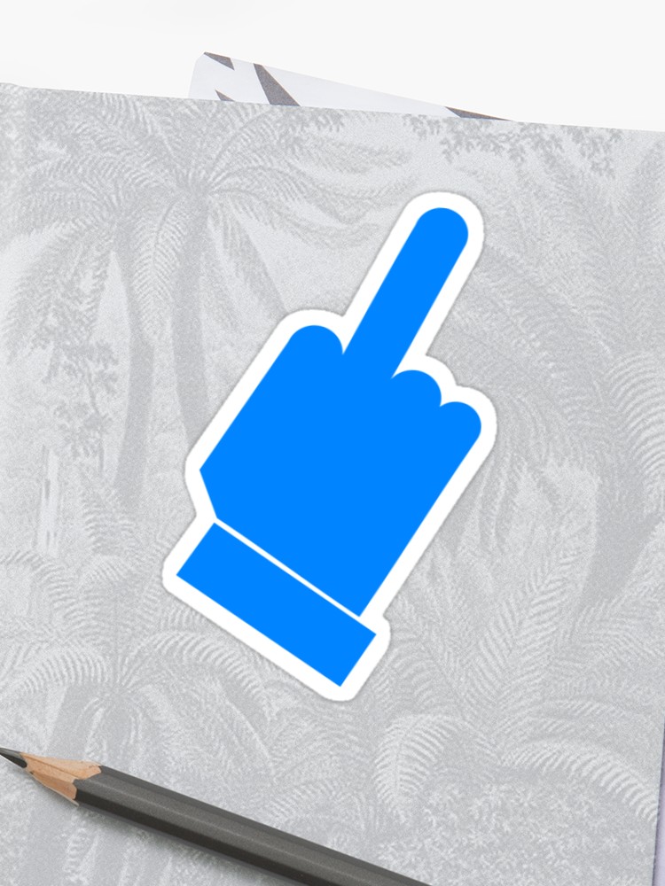 Facebook Middle Finger Icon at Collection of Facebook