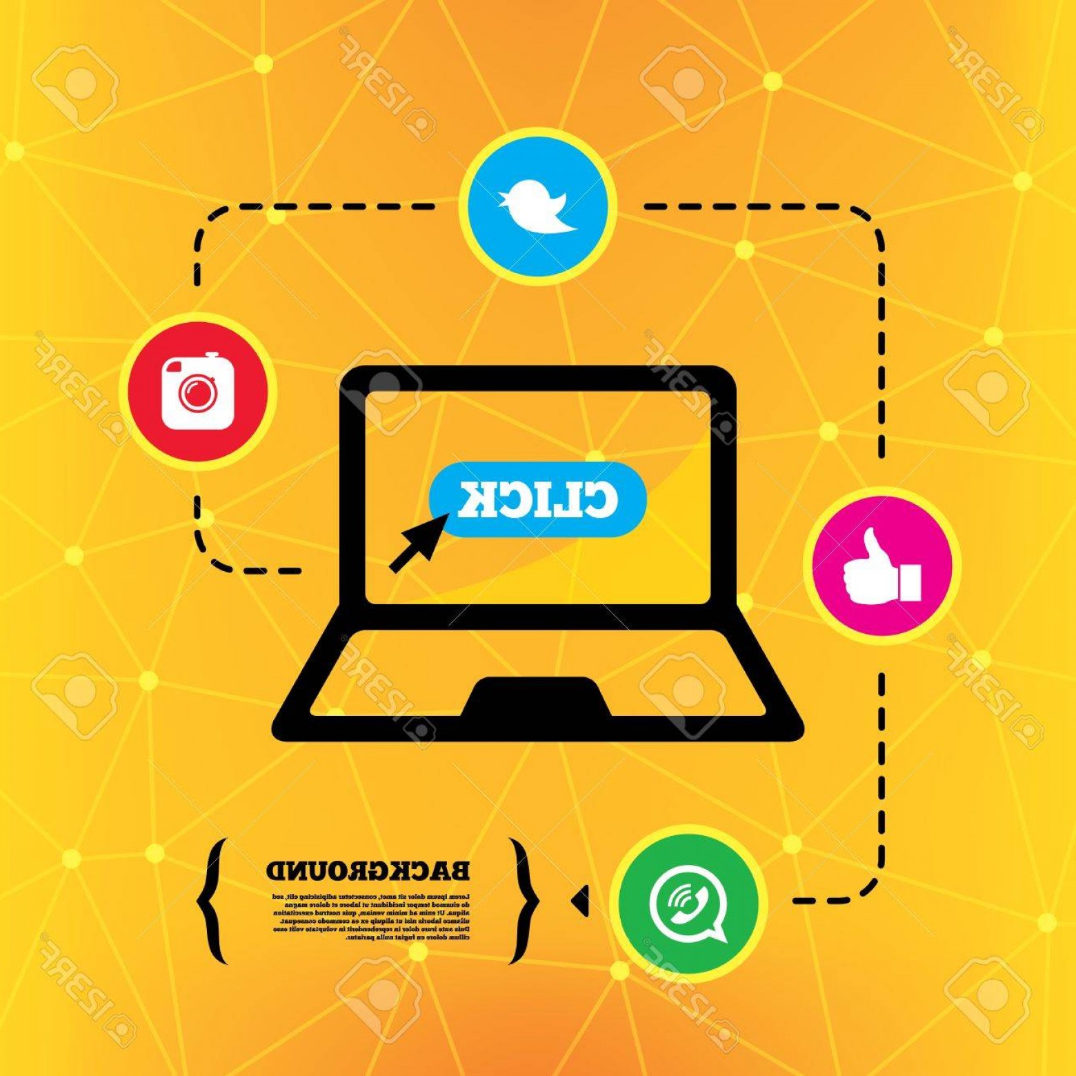 1560x1560 Facebook Vector Orange Hoodamathrun