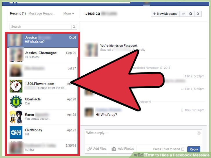 728x546 How To Hide A Facebook Message Steps
